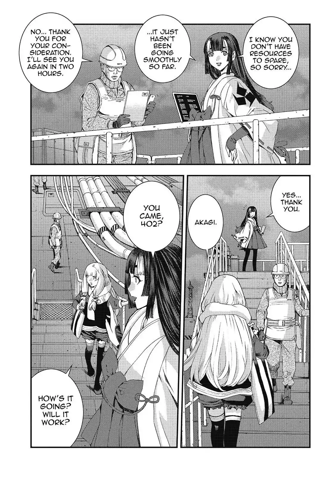 Aoki Hagane no Arpeggio Chapter 94 3